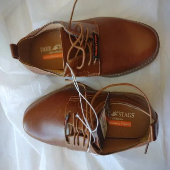 Deer Stags Men's Brown Mitchell Lace-up Shoes SIZE 10.5 M NEW - Picture 13 of 13